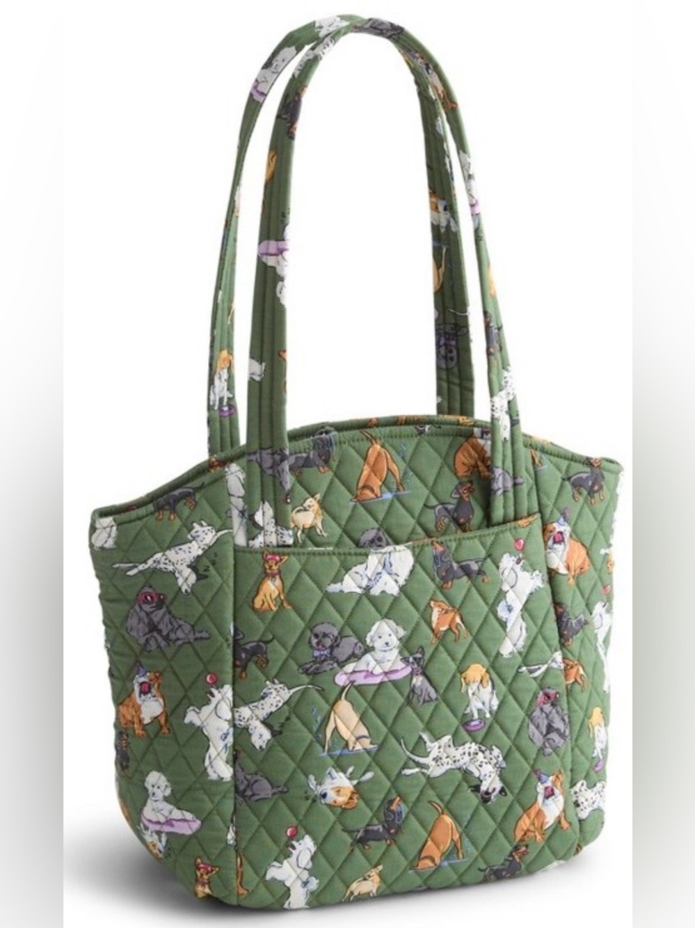 Vera Bradley’ Dog Park Glenna Satchell Bag